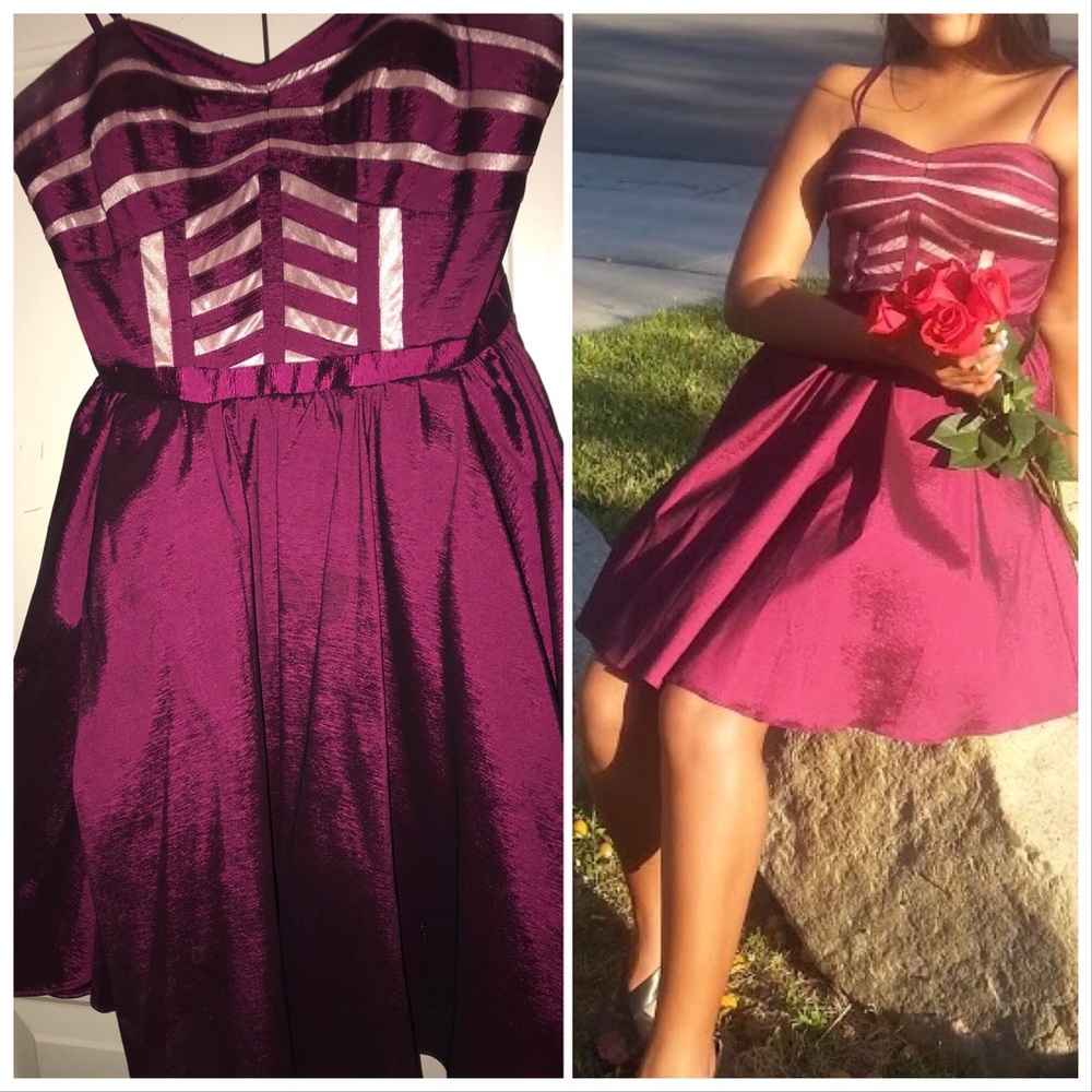 Magenta Dress